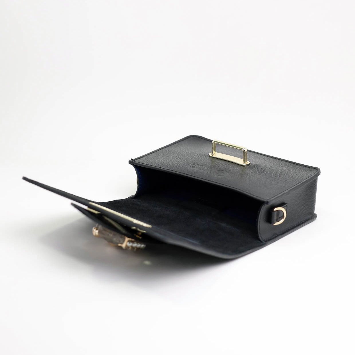 Horse Bag – Pelle Saffiano e Perle di Fiume