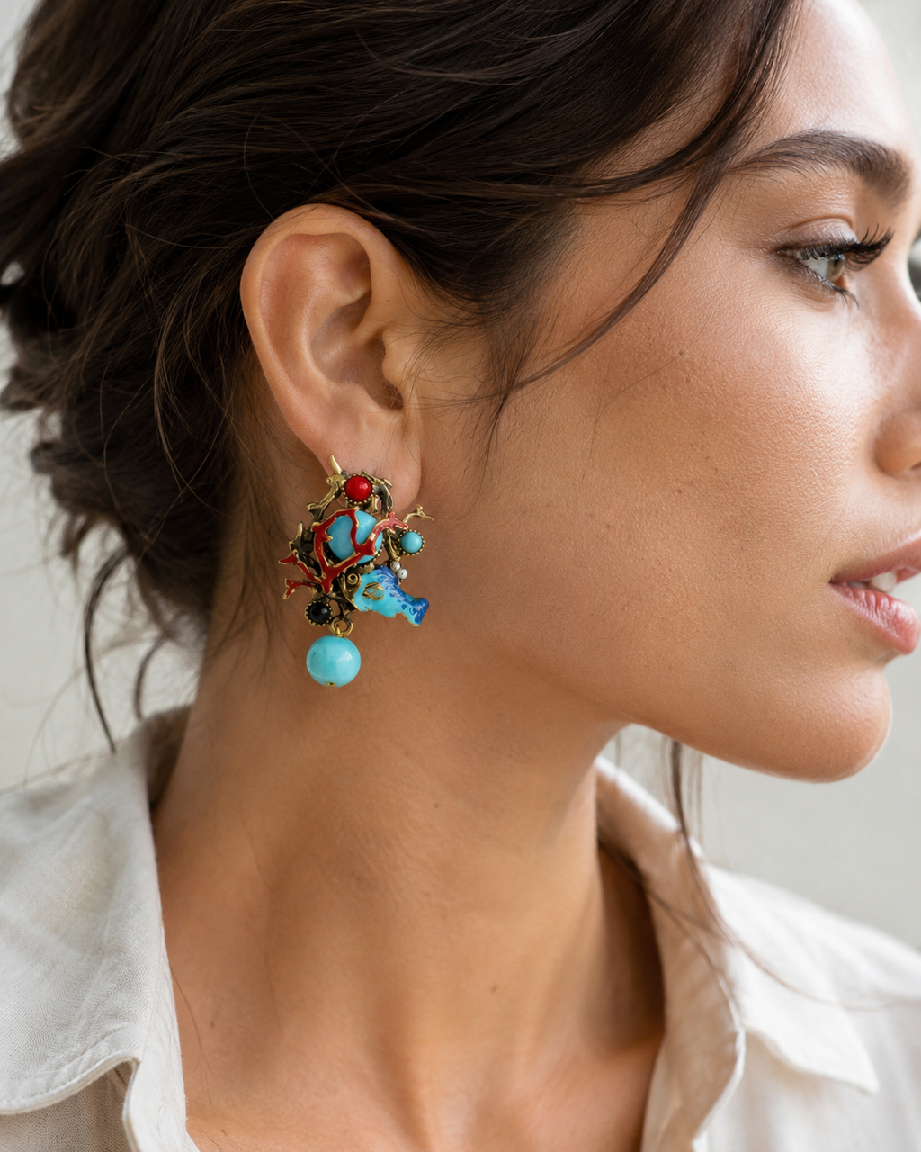 Fish turquoise