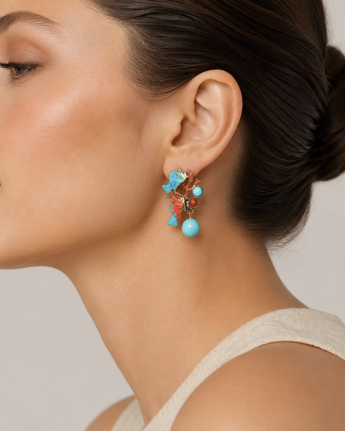 Fish turquoise