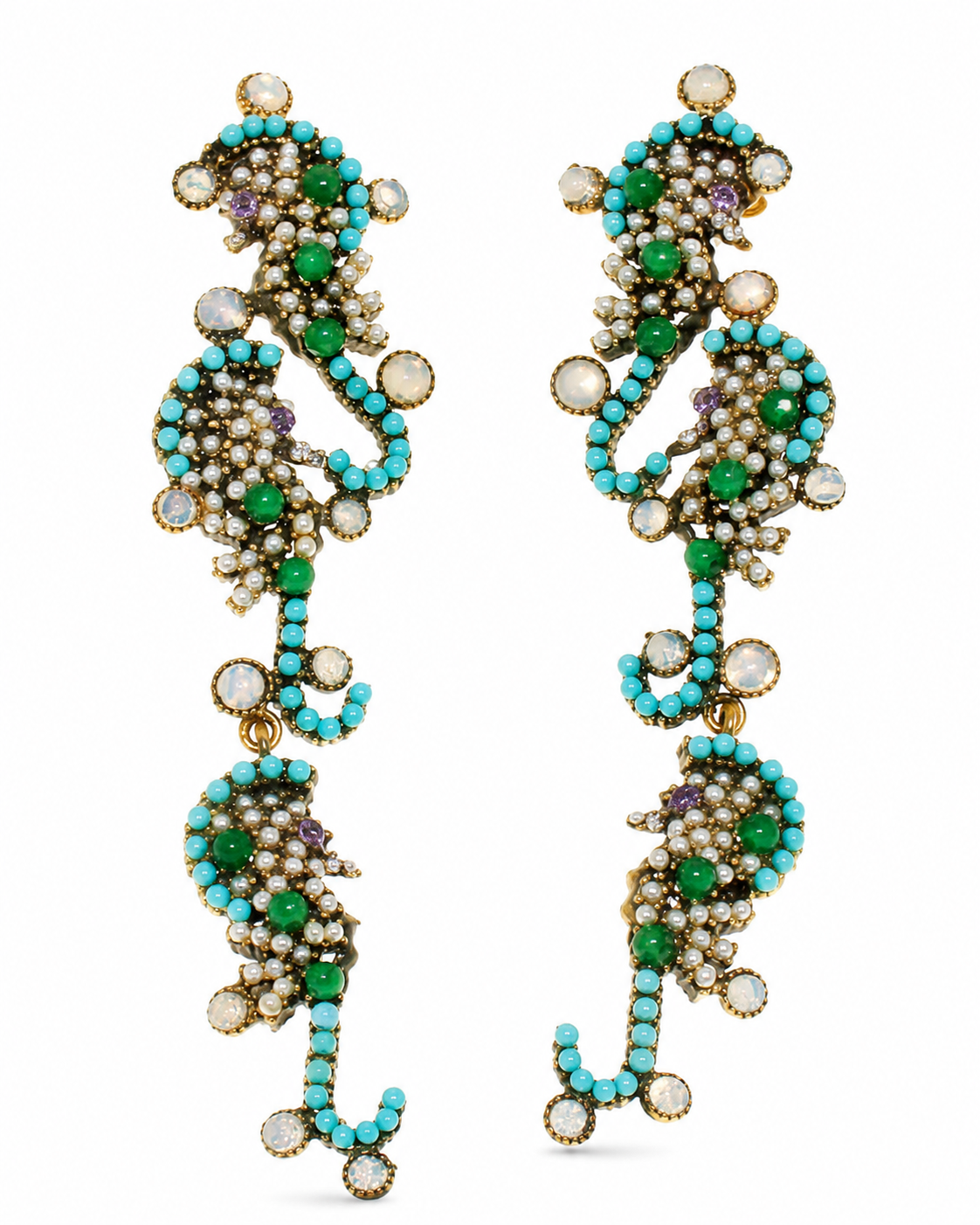 Collection Pave – Perle di Fiume, Turchese e Onice