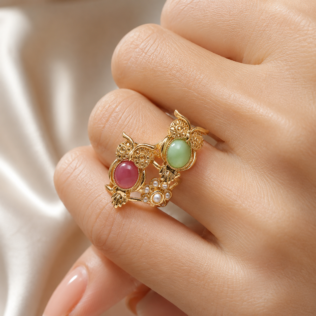 Orecchini Civetta – Pasta Vitrea Veneziana e Swarovski
