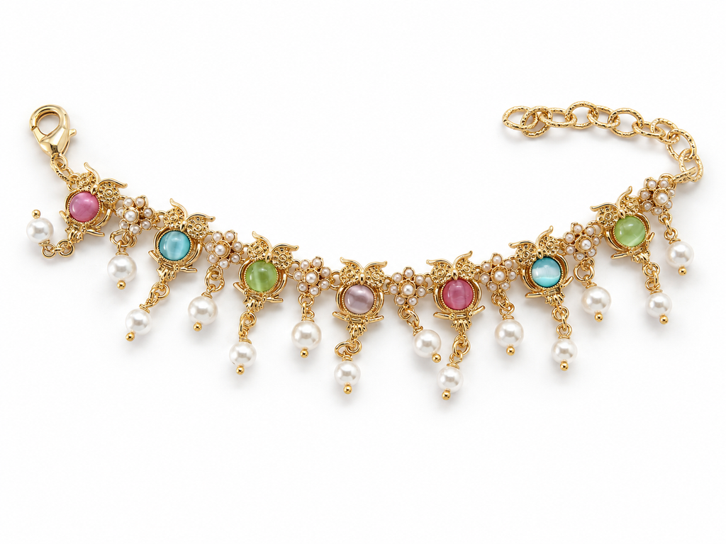 Orecchini Civetta – Pasta Vitrea Veneziana e Swarovski