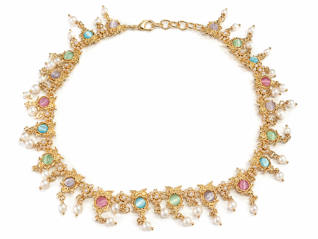 Orecchini Civetta – Pasta Vitrea Veneziana e Swarovski