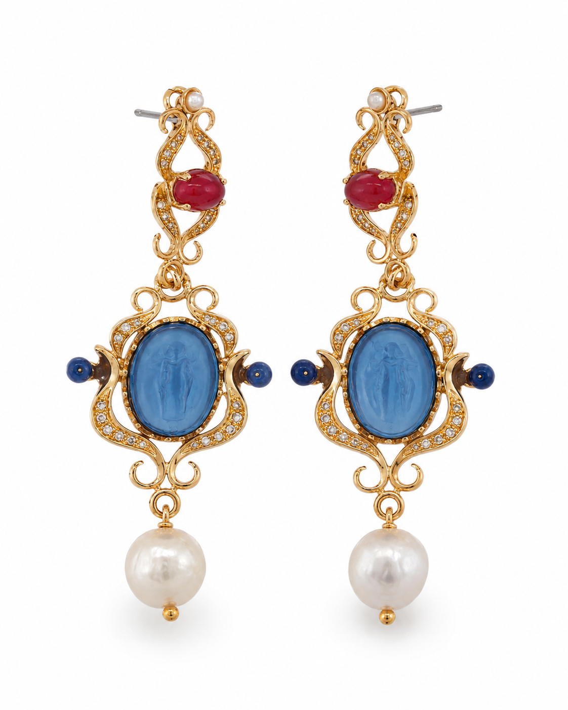 Collection Liberty – Pasta Vitrea, Granati e Perle