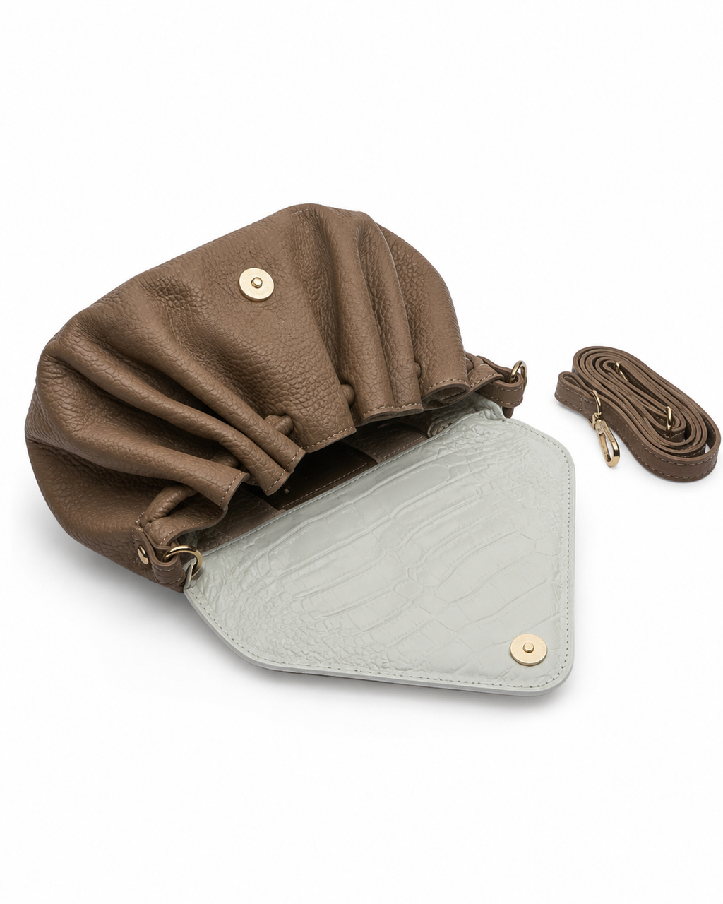 Lope Bag – Pelle Saffiano e Scamosciata