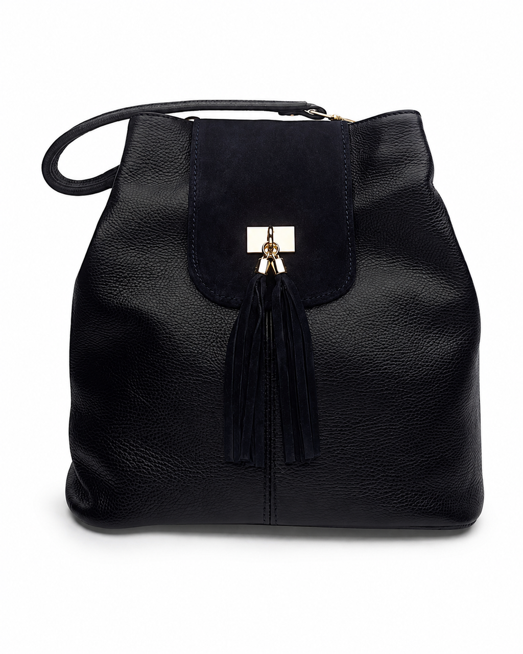 Amira Bag – Pelle Saffiano e Scamosciata 2 in 1