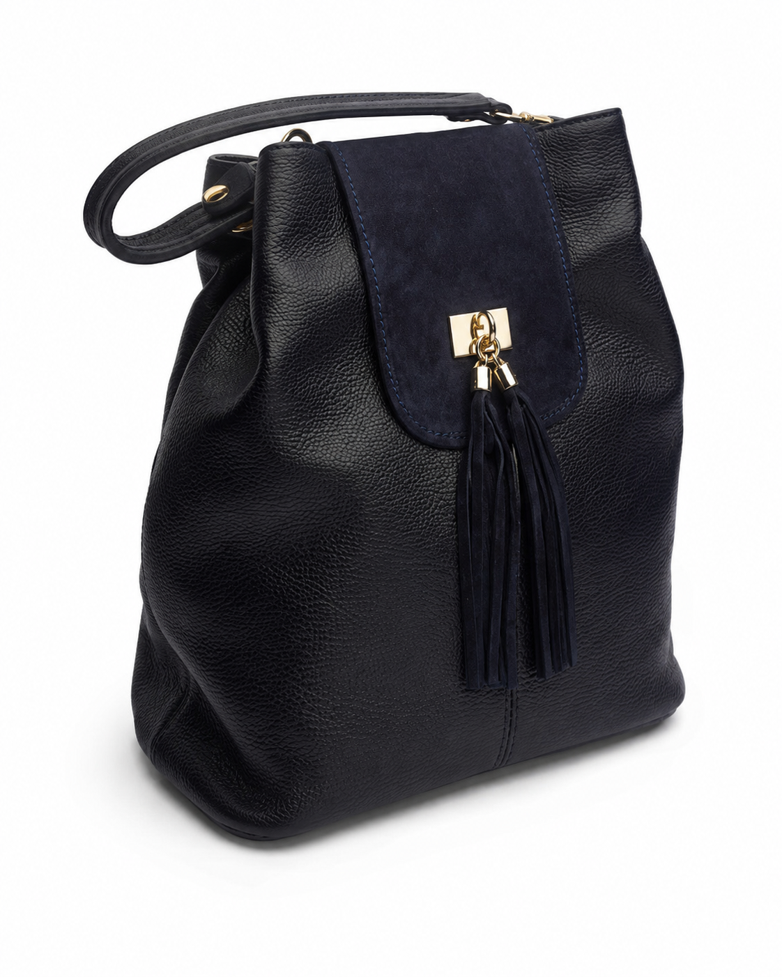 Amira Bag – Pelle Saffiano e Scamosciata 2 in 1