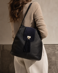 Amira Bag – Pelle Saffiano e Scamosciata 2 in 1