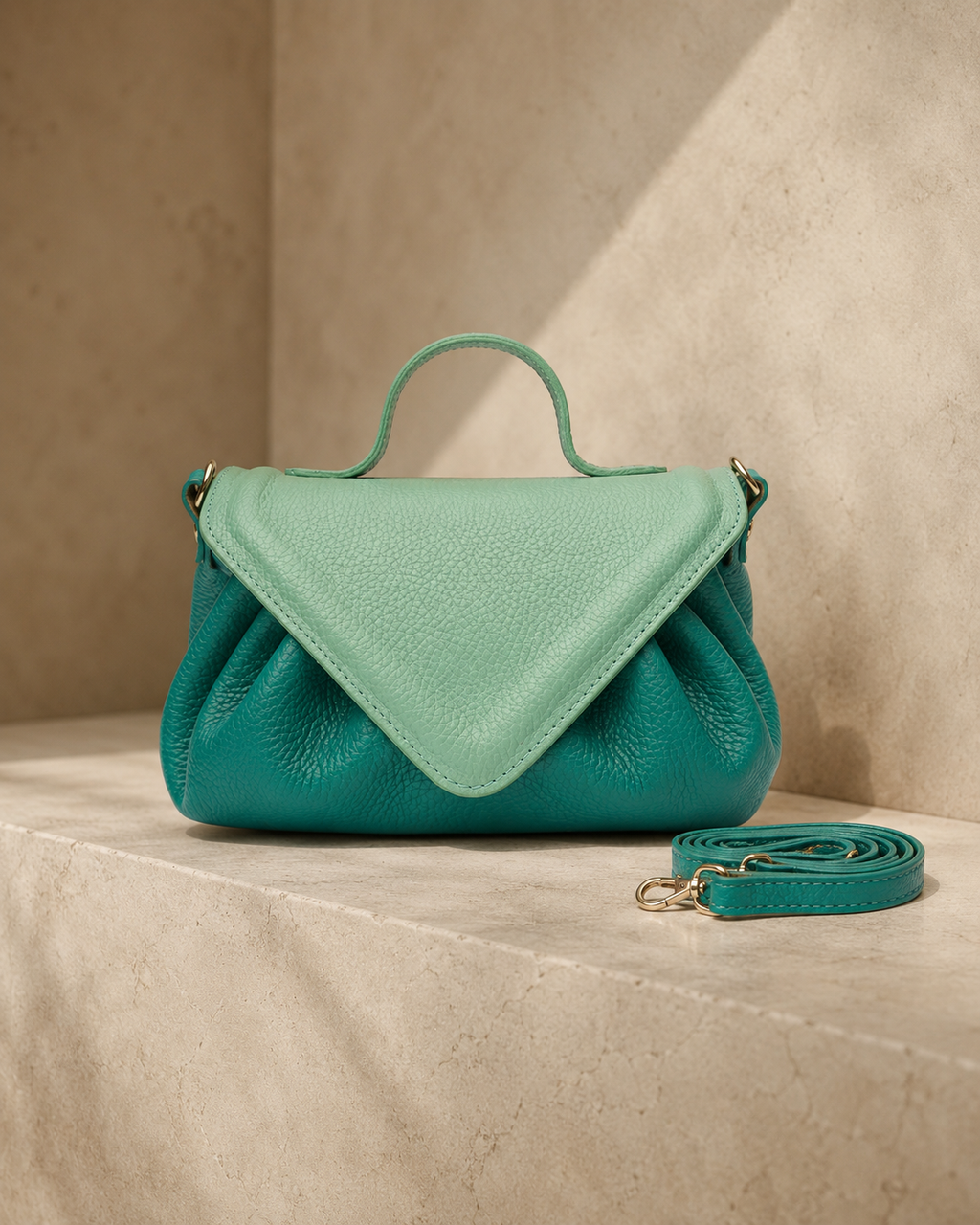Lope Bag – Pelle Saffiano e Scamosciata