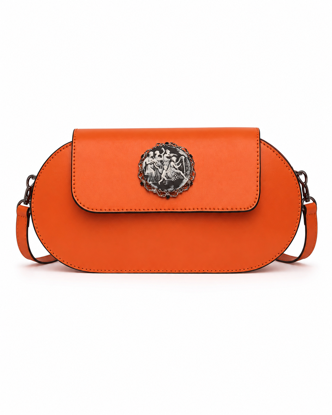 Oval Bag – Pelle Saffiano