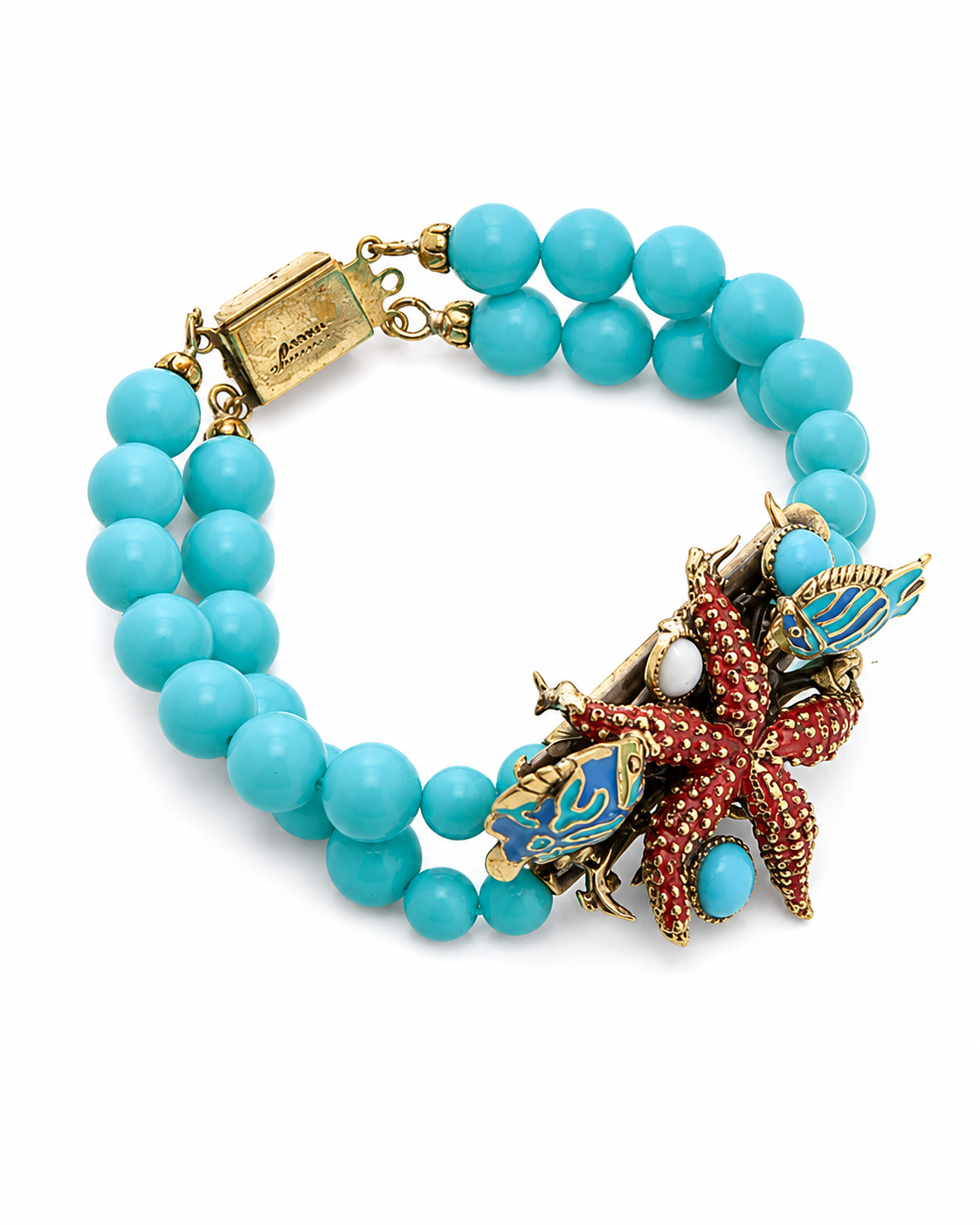 Collection Fish Turquoise – Perle di Fiume e Smalto