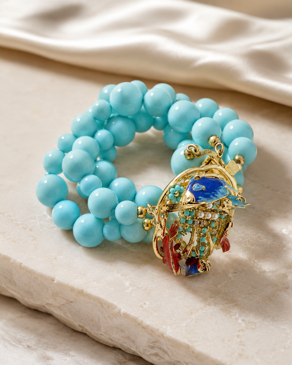 Fish turquoise